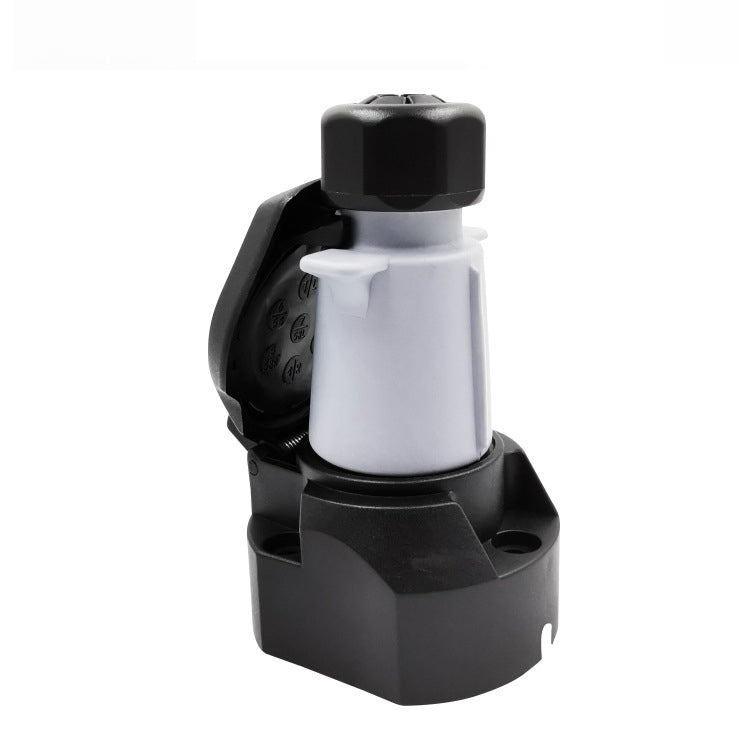 2 PCS VP170EB-1 7P 12V Trailer Plug Socket Trailer Connector UK Plug - Terminal connectors by PMC TechLife | Online Shopping South Africa | PMC TechLife