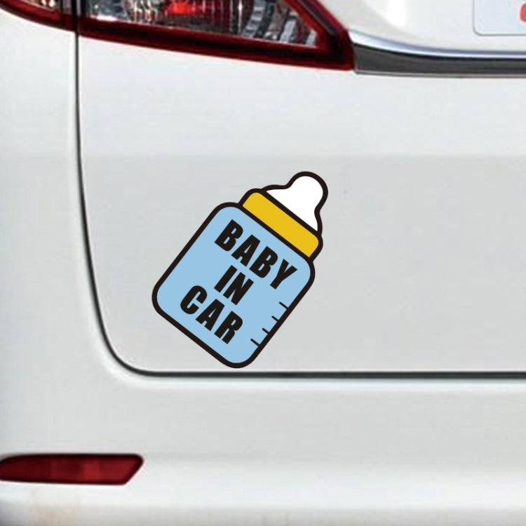 10 PCS There Is A Baby In The Car Stickers Warning Stickers Style: CT203 Baby K Boy Magnetic Stickers - Warning Sticker by PMC Jewellery | Online Shopping South Africa | PMC Jewellery | Buy Now Pay Later Mobicred