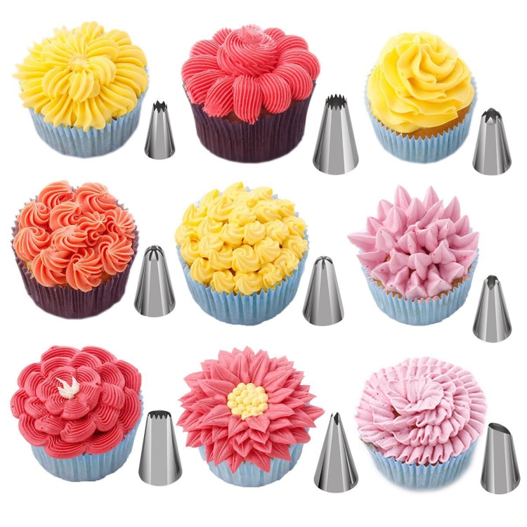 220 in 1 Cake Turntable Decorating Nozzle Set Baking Tool Fondant Mold Set - free shipping - PMC TechLife - Order now!