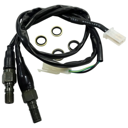 2 PCS Motorcycle Modified Accessories Disc Brake Hydraulic Switch Line, Specification: M10 x 1.25mm Plug - Motorbike Brakes by PMC Jewellery | Online Shopping South Africa | PMC Jewellery | Buy Now Pay Later Mobicred