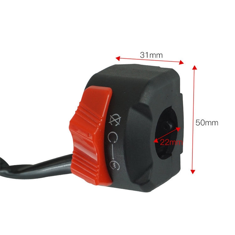 Motorcycle Modification Accessories Universal Start Up And Flameout Switch - Electrical System by PMC TechLife | Online Shopping South Africa | PMC TechLife