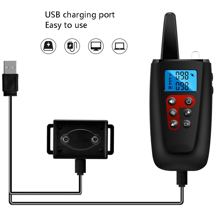 PaiPaitek PD526V-2 1 In 2 100-Speed Sound Vibration Remote Control Training Dog Device Anti-Barking Device Electronic Remote Control Collar - free shipping - PMC TechLife - Order now!