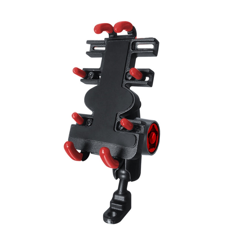 Motorcycle Metal Navigation Mobile Phone Bracket,Style: Rearview Mirror Installation (Anti-theft) - Holder by PMC TechLife | Online Shopping South Africa | PMC TechLife | Buy Now Pay Later Mobicred