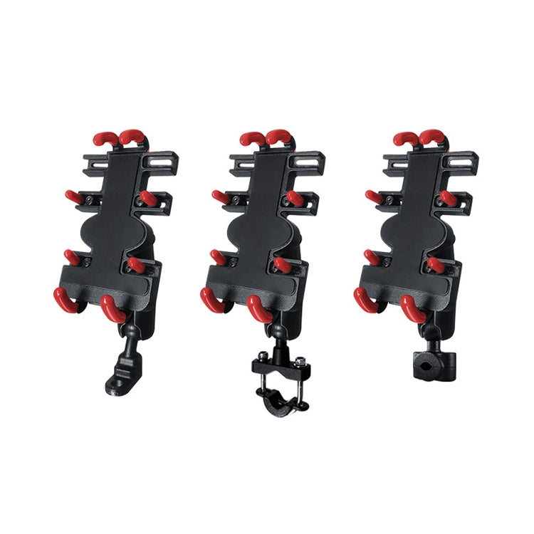 Motorcycle Metal Navigation Mobile Phone Bracket,Style: Thin Tube Fixation (Hand Twist) - Holder by PMC TechLife | Online Shopping South Africa | PMC TechLife | Buy Now Pay Later Mobicred