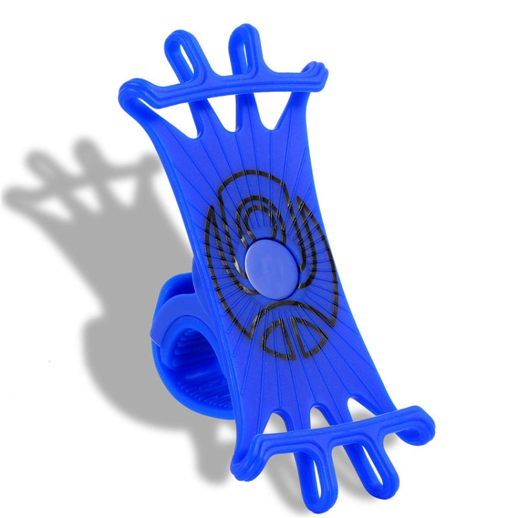 Multifunctional Silicone Bicycle Mobile Phone Holder Motorcycle Riding Navigation Fixed Bracket(Blue) - free shipping - PMC TechLife - Order now!