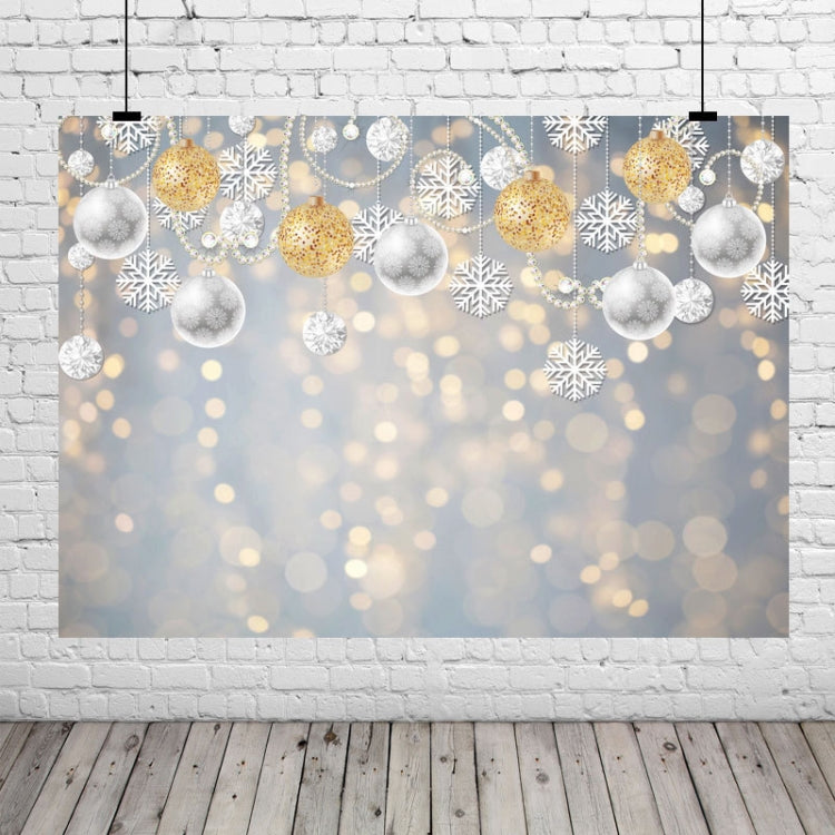 2.1m X 1.5m Christmas Ball Snowflake Party Decorative Photography Background -  by PMC TechLife | Online Shopping South Africa | PMC TechLife | Buy Now Pay Later Mobicred
