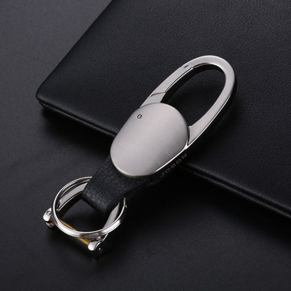 JOBON ZB-167A Horseshoe Car Keychain Men Metal Waist Hanging Keychain(Silver) - Key Rings by JOBON | Online Shopping South Africa | PMC Jewellery | Buy Now Pay Later Mobicred