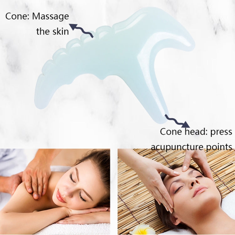 Silicone Thumb Bump Massager Muscle Relaxation Massage Fascia Device, Specification: Resin Jade - free shipping - PMC TechLife - Order now!