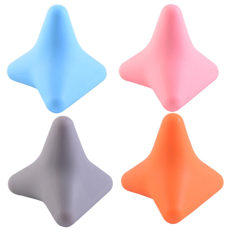 Silicone Thumb Bump Massager Muscle Relaxation Massage Fascia Device, Specification: Quadratic Pink - free shipping - PMC TechLife - Order now!