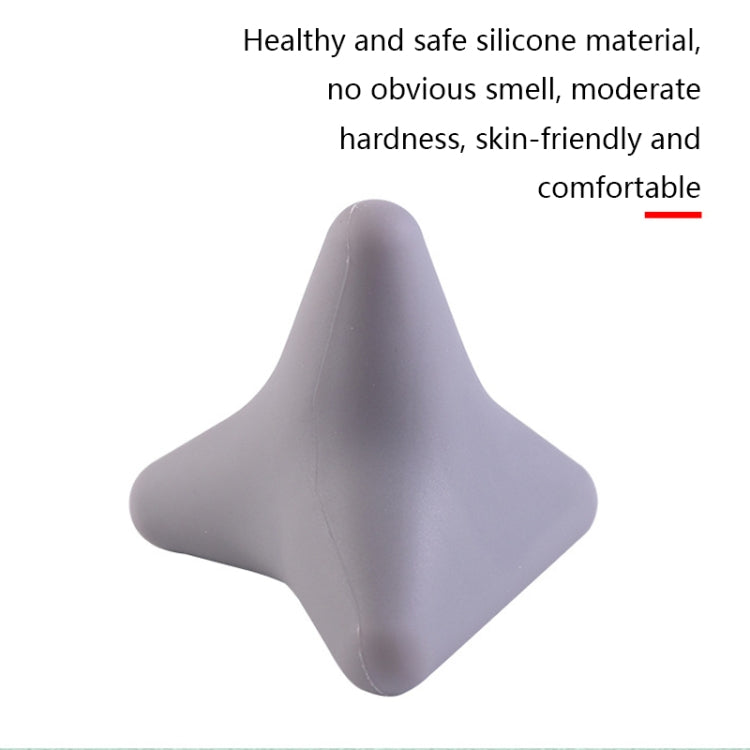 Silicone Thumb Bump Massager Muscle Relaxation Massage Fascia Device, Specification: Quadratic Gray - free shipping - PMC TechLife - Order now!