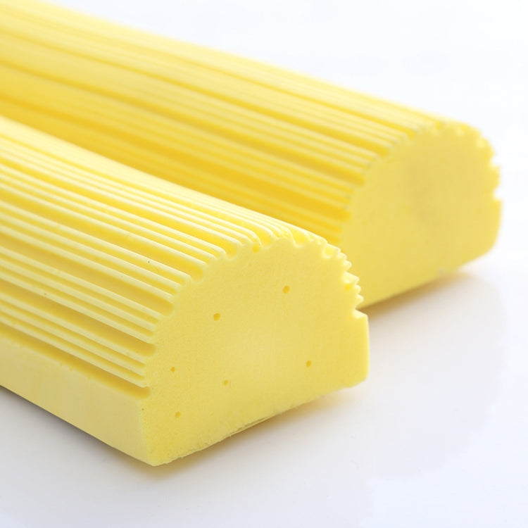 2 PCS 28cm Half-Fold Narrow Mouth Universal Mop Sponge Tape Head Replacement Fittings(Yellow) - Sponges, Cloths & Brushes by PMC TechLife | Online Shopping South Africa | PMC TechLife