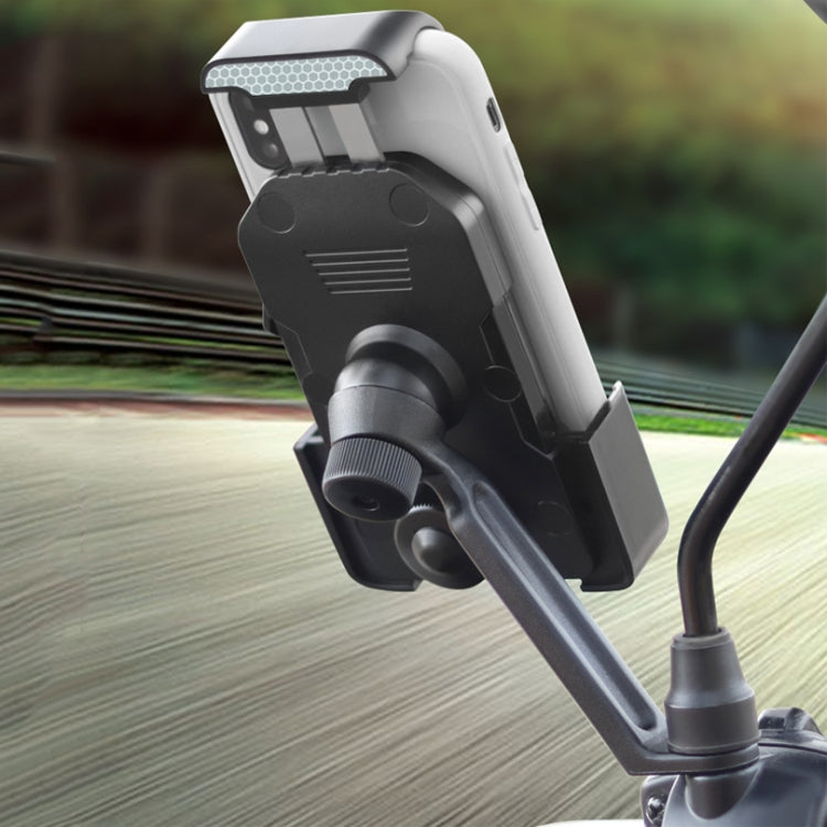 HW-68 Motorcycle Bicycle Navigation Mobile Phone Bracket, Style: U-shaped Handlebar - Holder by PMC TechLife | Online Shopping South Africa | PMC TechLife | Buy Now Pay Later Mobicred