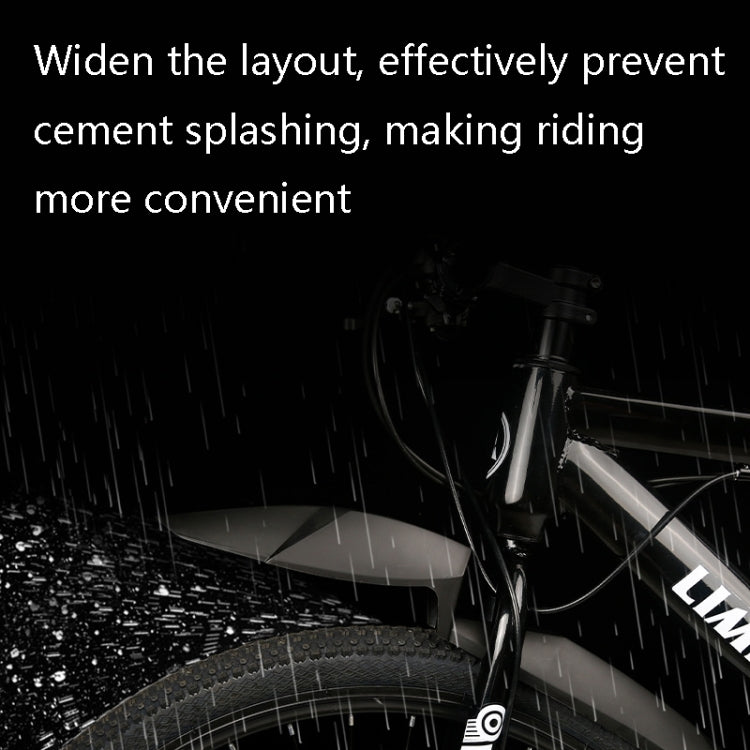 NC001 Bicycle Fender Mountain Bike Widening Blasting Board(Black) - Mudguards by PMc TechLife | Online Shopping South Africa | PMc TechLife | Buy Now Pay Later Mobicred