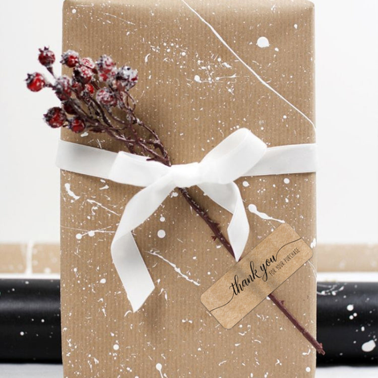 10 Rolls Rectangular Sealing Sticker Label Sticker(F110) - Printer Paper & Stickers by PMC TechLife | Online Shopping South Africa | PMC TechLife