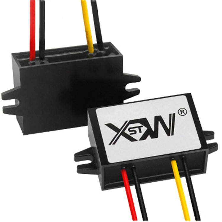 XWST DC 12/24V To 5V Converter Step-Down Vehicle Power Module, Specification: 12/24V To 5V 5A Medium Rubber Shell -  by PMC TechLife | Online Shopping South Africa | PMC TechLife | Buy Now Pay Later Mobicred