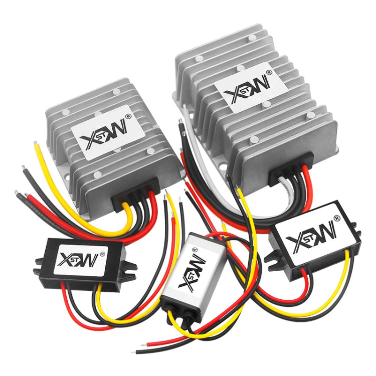 XWST DC 12/24V To 5V Converter Step-Down Vehicle Power Module, Specification: 12/24V To 5V 5A Medium Aluminum Shell -  by PMC Jewellery | Online Shopping South Africa | PMC Jewellery | Buy Now Pay Later Mobicred