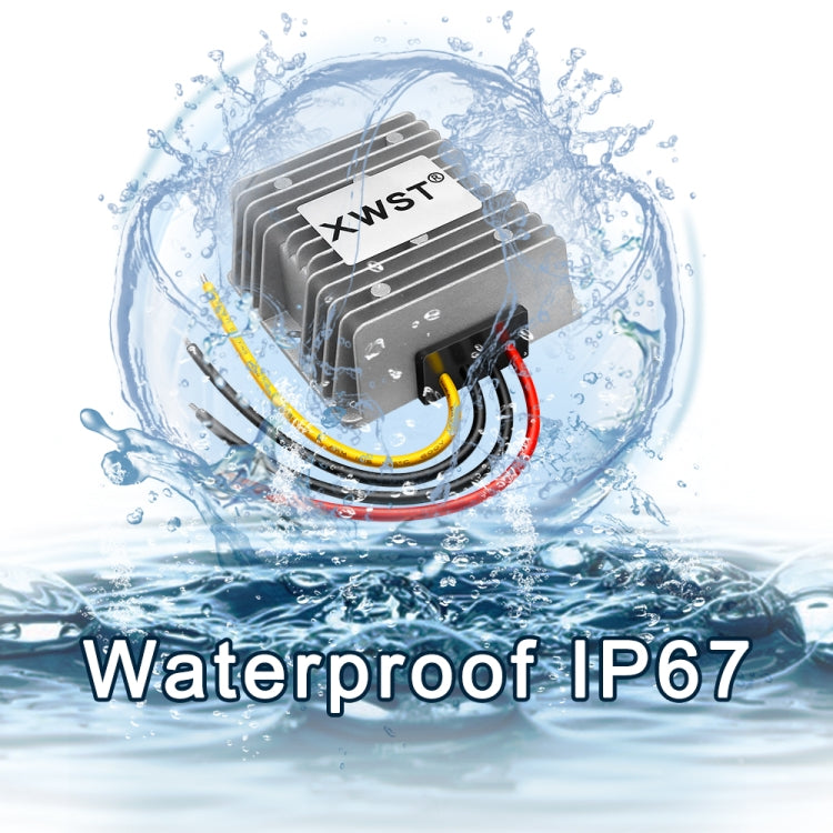 XWST DC 12/24V To 5V Converter Step-Down Vehicle Power Module, Specification: 12/24V To 5V 5A Medium Aluminum Shell -  by PMC Jewellery | Online Shopping South Africa | PMC Jewellery | Buy Now Pay Later Mobicred