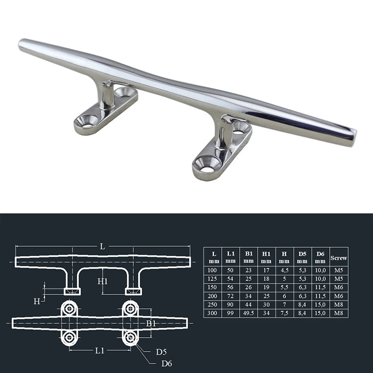 Light Round Cable Bolt 316 Stainless Steel Clevis Cable Bolt, Specification: 250mm 10inch - Marine Accessories & Parts by PMC TechLife | Online Shopping South Africa | PMC TechLife | Buy Now Pay Later Mobicred