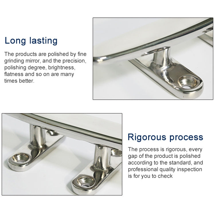 316 Stainless Steel Light-Duty Flat Claw Bolt Speedboat Yacht Ship Accessories, Specification: 100mm 4inch - Marine Accessories & Parts by PMC TechLife | Online Shopping South Africa | PMC TechLife | Buy Now Pay Later Mobicred