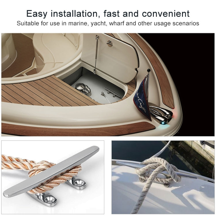 316 Stainless Steel Light-Duty Flat Claw Bolt Speedboat Yacht Ship Accessories, Specification: 100mm 4inch - Marine Accessories & Parts by PMC TechLife | Online Shopping South Africa | PMC TechLife | Buy Now Pay Later Mobicred