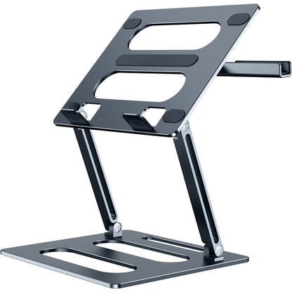 Oatsbasf Z08 Metal Notebook Support Adjustable Desktop Increase Notebook Stand(Gray) - Laptop Stand by Oatsbasf | Online Shopping South Africa | PMC Jewellery | Buy Now Pay Later Mobicred