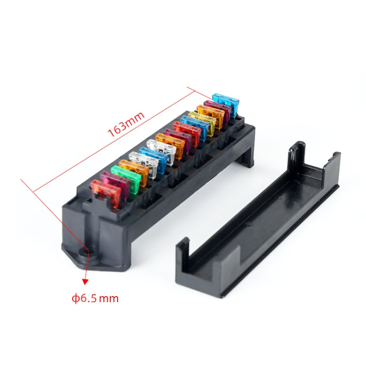 Modified Electric Car 15-Way Fuse Bottom Seat With Copper Terminal Insurance Plug-In Relay - free shipping - PMC TechLife - Order now!
