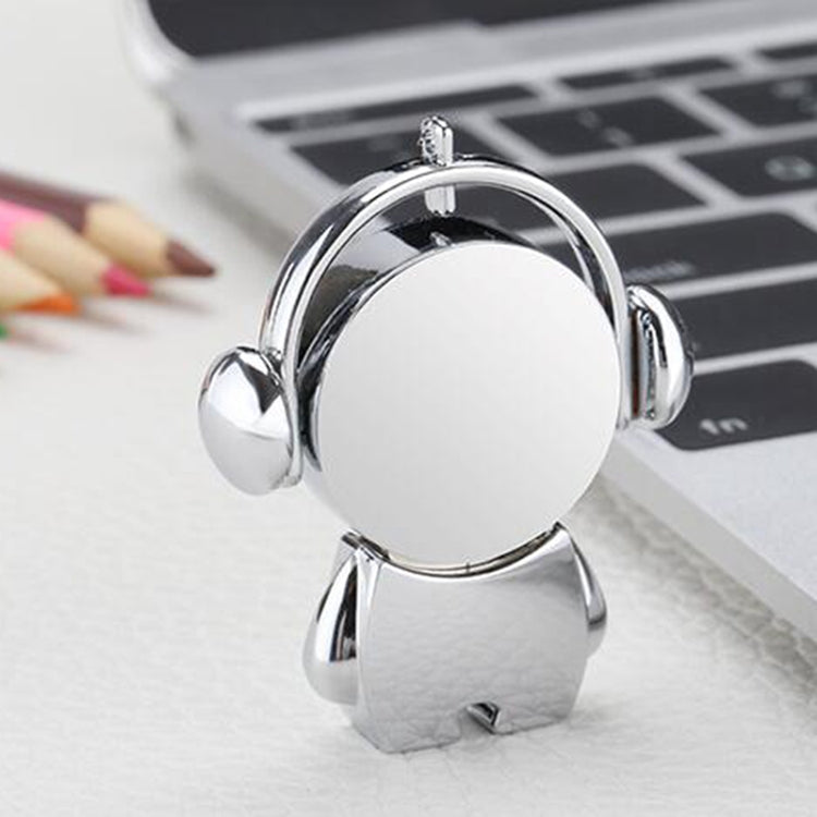 Y01 Metal Musician Car Cartoon Style U Disk, Capacity: 16GB(Silver) - USB Flash Drives by PMc TechLife | Online Shopping South Africa | PMc TechLife | Buy Now Pay Later Mobicred