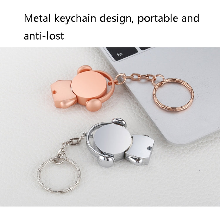 Y01 Metal Musician Car Cartoon Style U Disk, Capacity: 32GB(Silver) - USB Flash Drives by PMC TechLife | Online Shopping South Africa | PMC TechLife | Buy Now Pay Later Mobicred