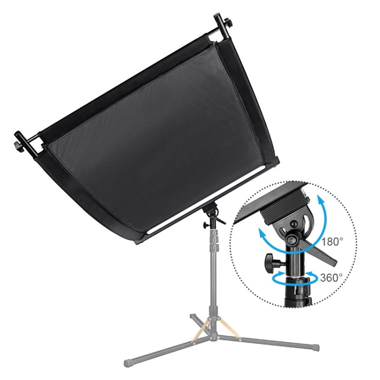 FOMITO U-Shaped Curved  Photo Studio Reflector Board 4 In 1 Gold Silver White Black Reflective Board -  by PMC TechLife | Online Shopping South Africa | PMC TechLife | Buy Now Pay Later Mobicred