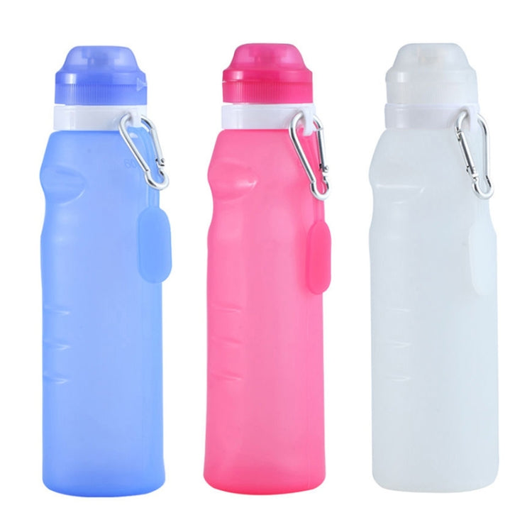 XC-282 600ml Silicone Folding Cup Out Camping Cycling Sports Kettle(Grapefruit Color) - Kettles by PMC TechLife | Online Shopping South Africa | PMC TechLife | Buy Now Pay Later Mobicred