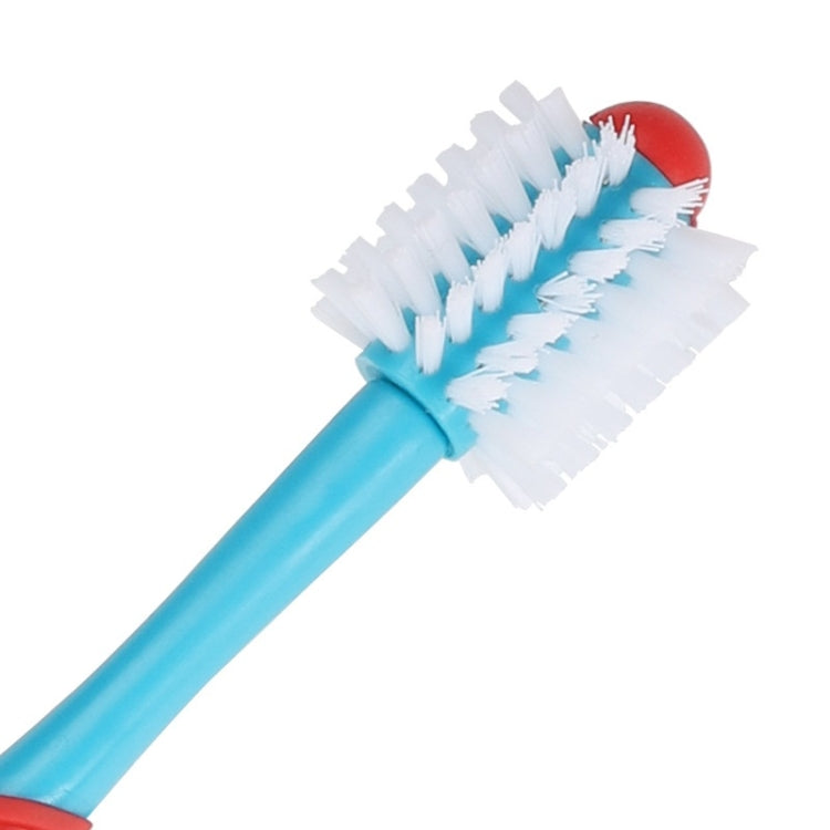 Pet Double-Head Toothbrush Pet Oral Cleaning Products(Blue) - Oral Cleaning Tools by PMC Jewellery | Online Shopping South Africa | PMC Jewellery