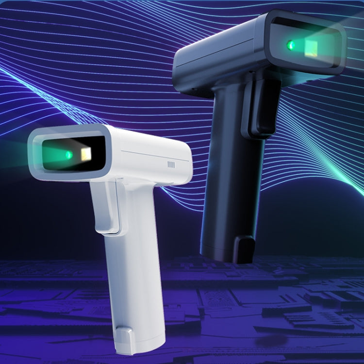 Deli Express Single Scanner Cashier Scanner, Specification: White Wired - free shipping - PMC Jewellery - Order now!