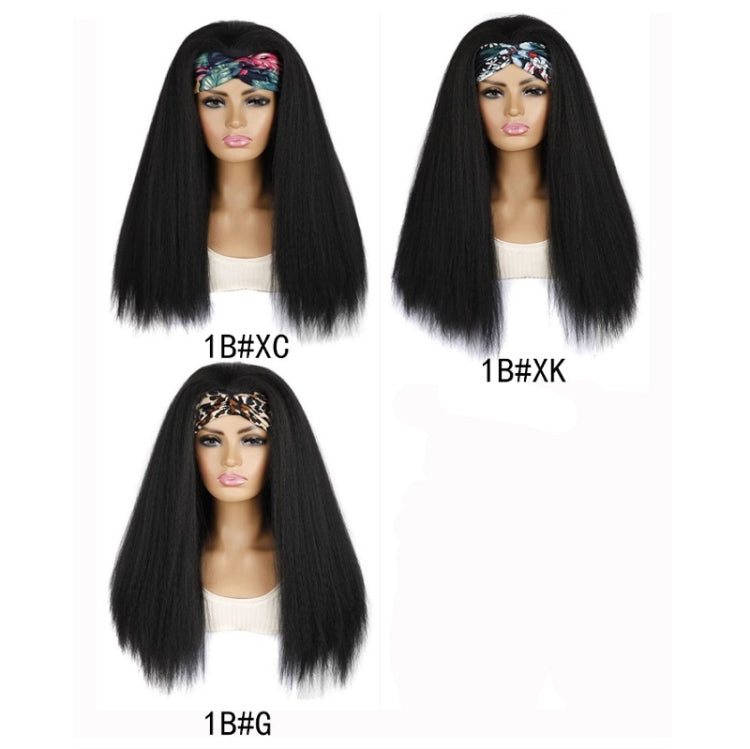 Turban Headband Corn Beard Long Hair Wig Headgear, Color Classification: 1B # XC - free shipping - PMC TechLife - Order now!