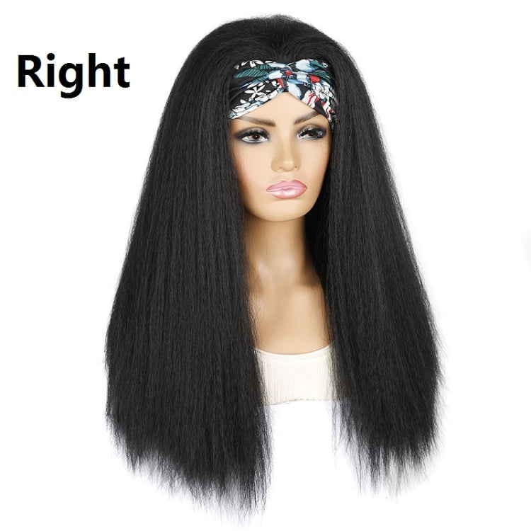 Turban Headband Corn Beard Long Hair Wig Headgear, Color Classification: 1B # XC - free shipping - PMC TechLife - Order now!