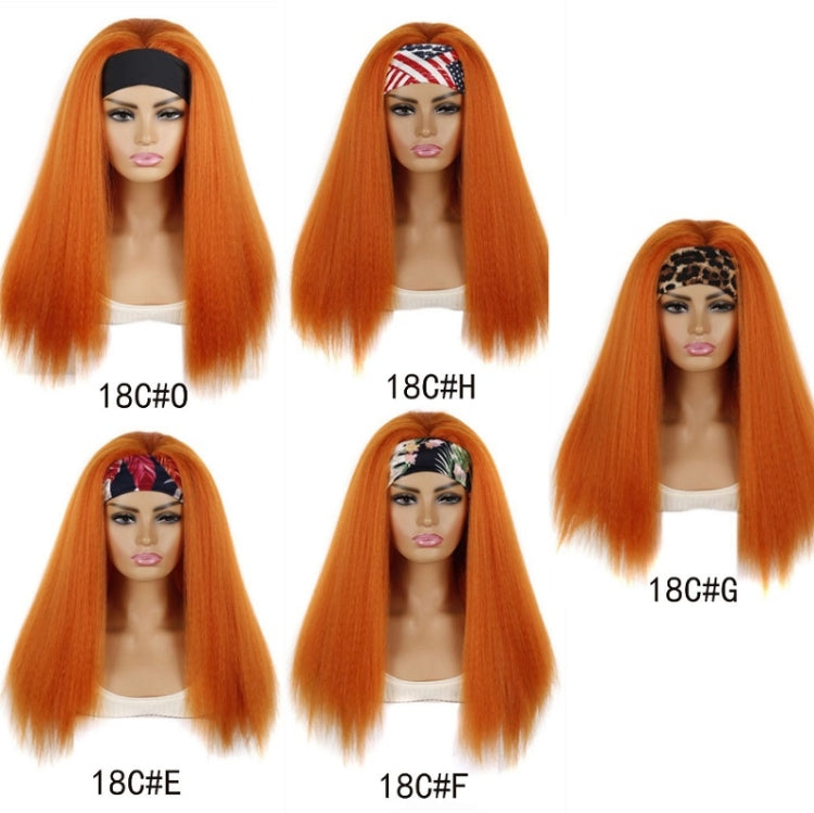 Turban Headband Corn Beard Long Hair Wig Headgear, Color Classification: 18C # H - free shipping - PMC TechLife - Order now!