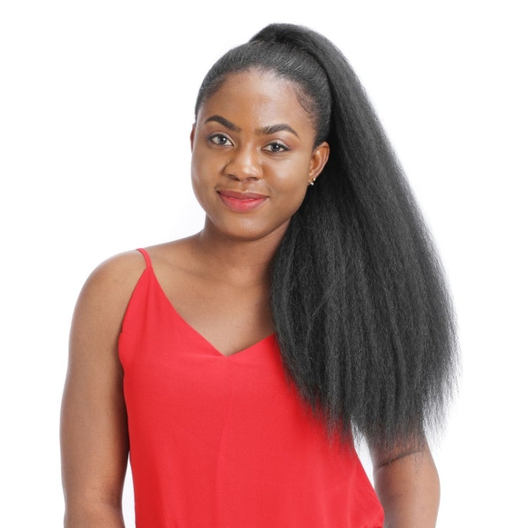 Fluffy Corn Whisker Long Curly Hair Fake Ponytail, Colour: 3.4 # - free shipping - PMC TechLife - Order now!