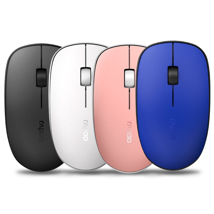 Rapoo M200G 1300 DPI 3 Keys Silent Wireless Mouse(Blue) - free shipping - PMC Jewellery - Order now!