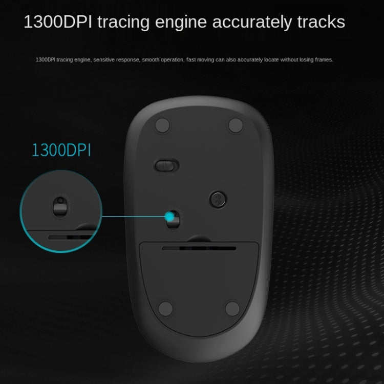 Rapoo M200G 1300 DPI 3 Keys Silent Wireless Mouse(Pink) - free shipping - PMC Jewellery - Order now!