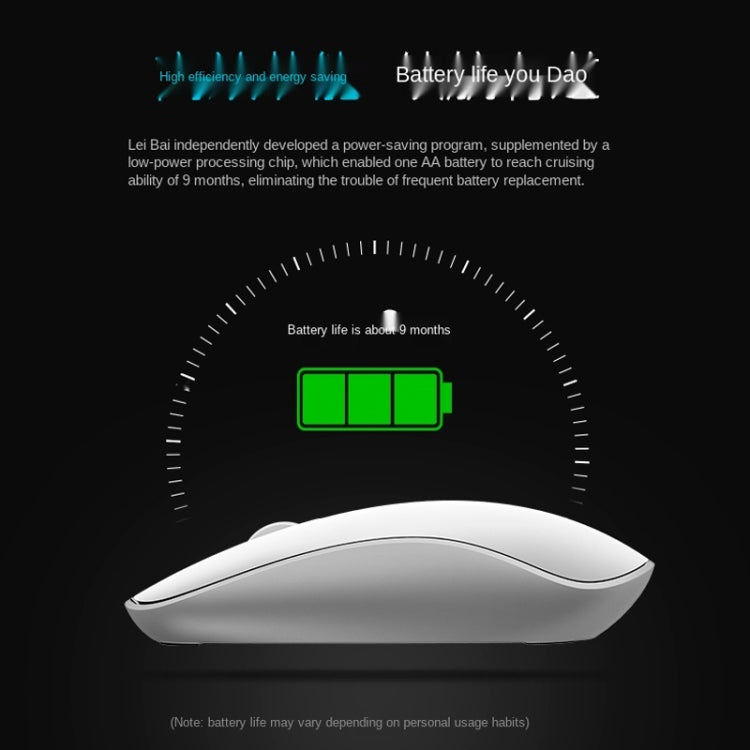 Rapoo M200G 1300 DPI 3 Keys Silent Wireless Mouse(Blue) - free shipping - PMC Jewellery - Order now!