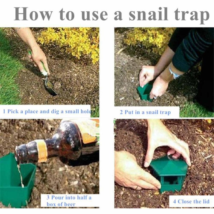 Snail Trap Garden Vegetable Garden Snail Trap Physically Kill Snail Cage,Style: Pentagon - Traps by PMC TechLife | Online Shopping South Africa | PMC TechLife | Buy Now Pay Later Mobicred