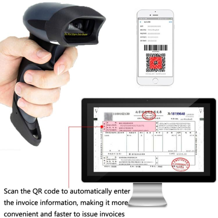 NETUM Supermarket Express Barcode QR Code Scanner, Specification: Wireless - free shipping - PMC Jewellery - Order now!