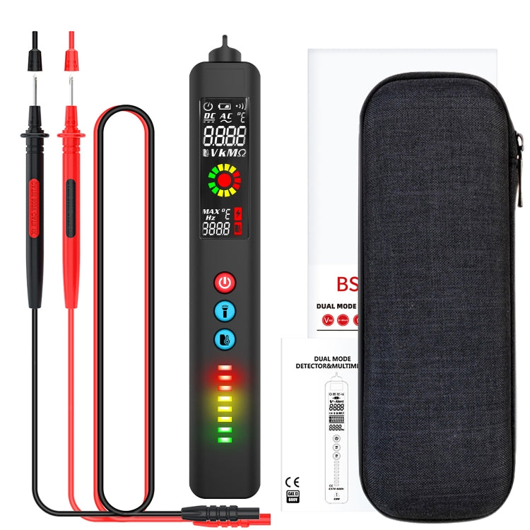 BSIDE X2 Three-Mode Smart Multimeter Electric Pen Infrared Thermometer with Flashlight Lighting - free shipping - PMC Jewellery - Order now!