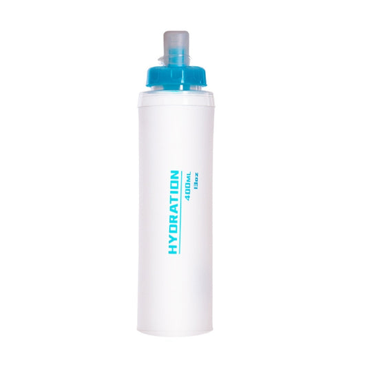 AFISHTOUR TPU Outdoor Sports Soft Water Bag Marathon Water Bottle Folding Water Bag, Capacity: 400ml (Transparent) - Kettles by AFISHTOUR | Online Shopping South Africa | PMC Jewellery