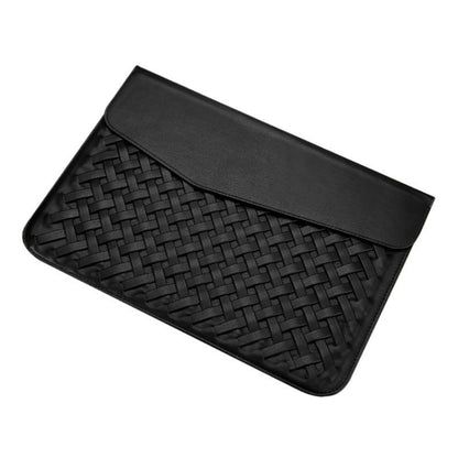 Hand-Woven Computer Bag Notebook Liner Bag, Applicable Model: 12 inch (A1534)(Black) - 12.1 inch by PMC Jewellery | Online Shopping South Africa | PMC Jewellery | Buy Now Pay Later Mobicred