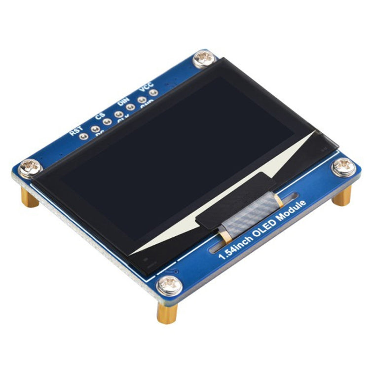 Waveshare 1.54 Inch OLED Display Module, 128��64 Resolution, SPI / I2C Communication(White) - free shipping - PMC TechLife - Order now!