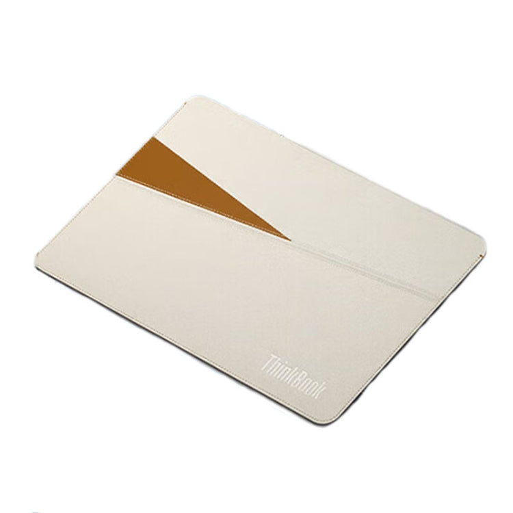 Lenovo ThinkPad Waterproof and Wear-resistant Stitched Leather Laptop Sleeve Bag - free shipping - PMC Jewellery - Order now!