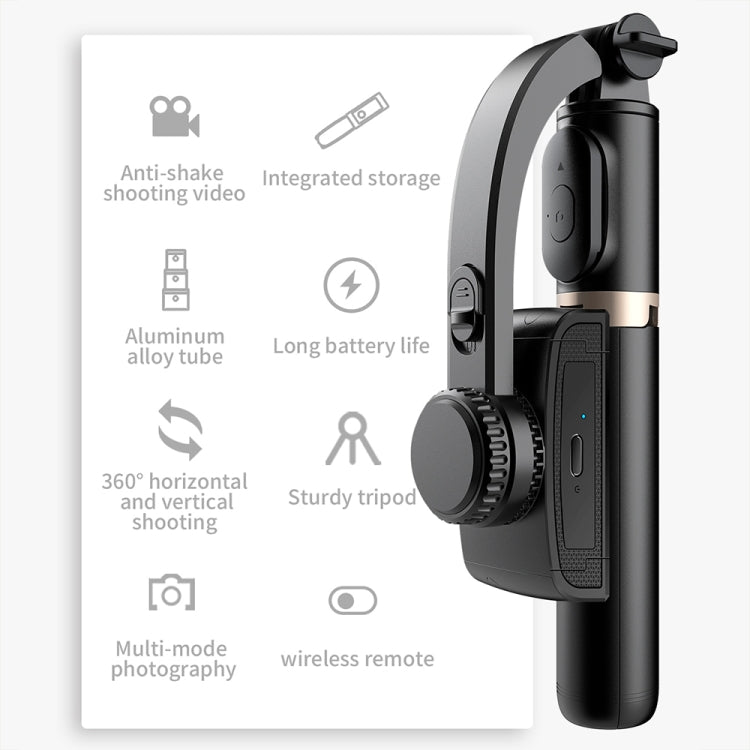 CYKE Q08 Anti-Shake Gimbal Bluetooth Selfie Stick Handheld Phone Live Tripod(No light Version) - Selfie Sticks by CYKE | Online Shopping South Africa | PMC TechLife | Buy Now Pay Later Mobicred