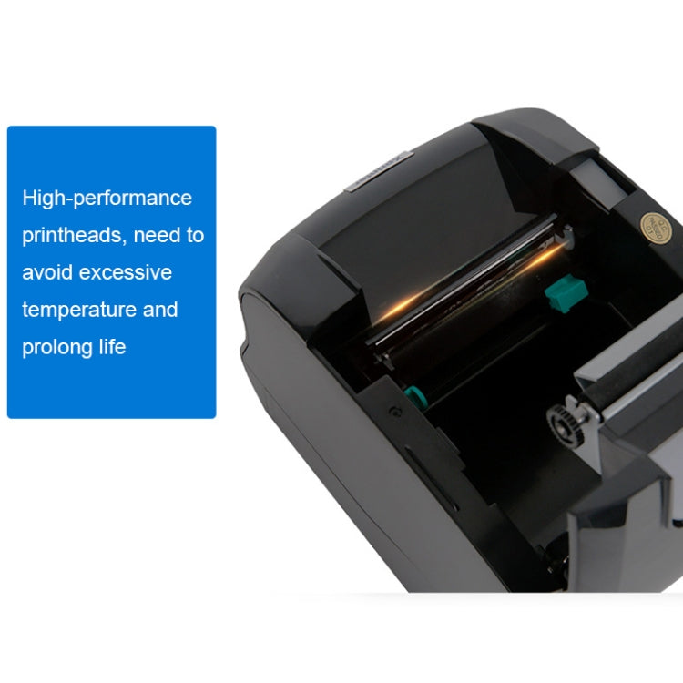 Xprinter XP-365B 80mm Thermal Label Printer Clothing Tag Supermarket Barcode Printer, Plug: UK Plug(Bluetooth Version) - free shipping - PMC TechLife - Order now!