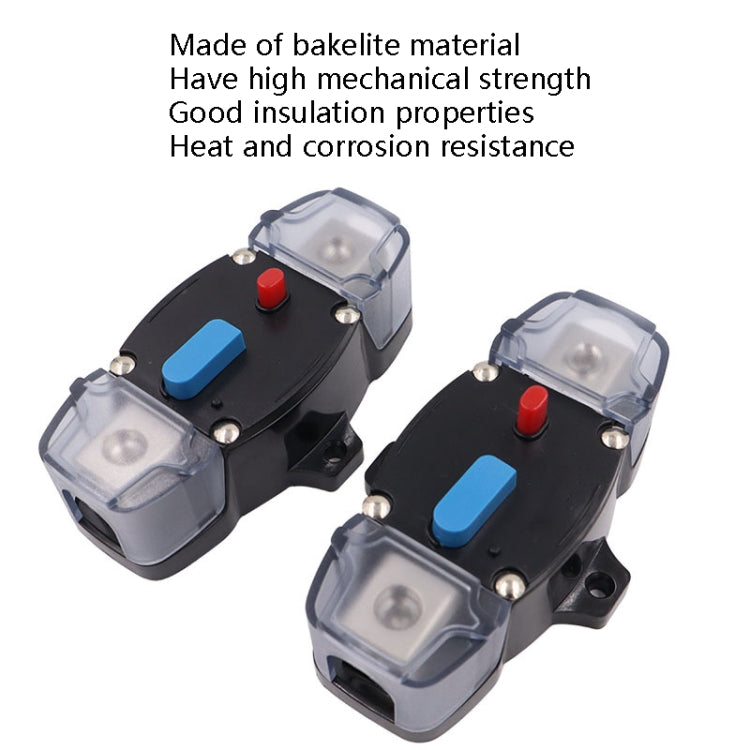 CB8 Car Route Yacht Ship Audio Refit Automatic Circuit Breaker Power Circuit Protection Insurance Switch, Specification: 250A - Fuse by PMC TechLife | Online Shopping South Africa | PMC TechLife | Buy Now Pay Later Mobicred
