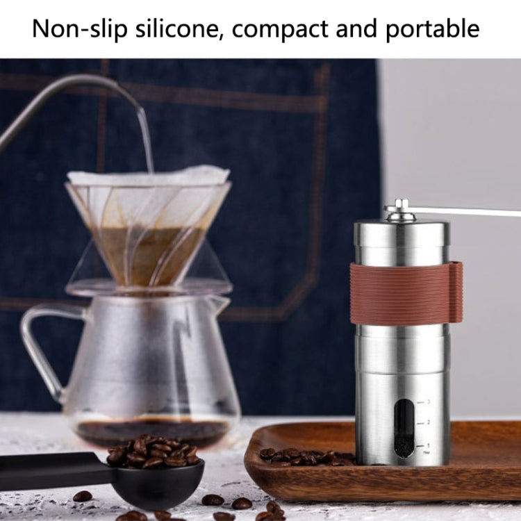 Portable Hand Crank Coffee Machine Stainless Steel Manual Grinder(Medium) - free shipping - PMC TechLife - Order now!